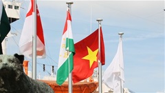 Quốc kỳ Việt Nam đã tung bay tại ASIAD 2026